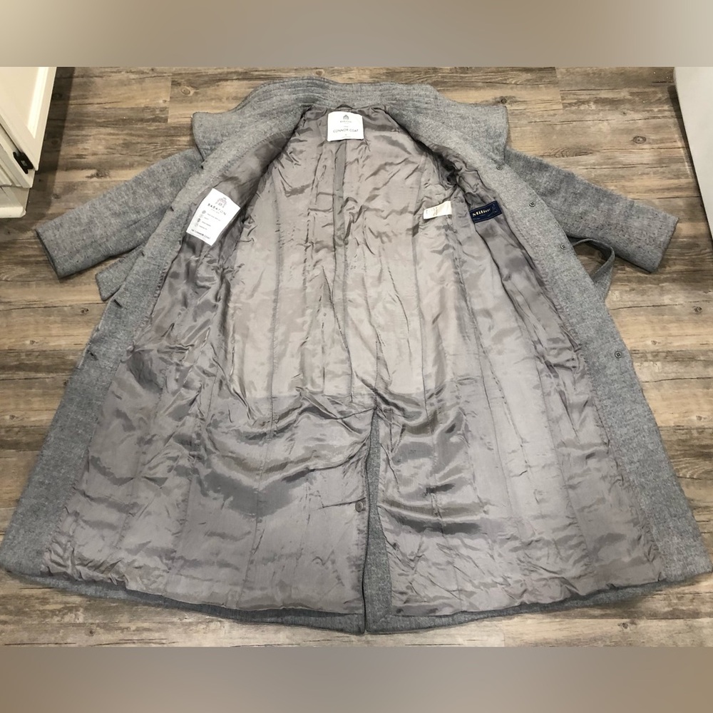 Babaton Aritzia The Connor Coat Long - Virgin Wool, Gray - Picture 8 of 13